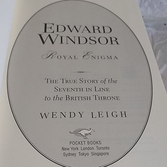 EDWARD WINDSOR ROYAL ENIGMA - Picture 2 of 4
